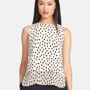 Kate spade animal print top size S